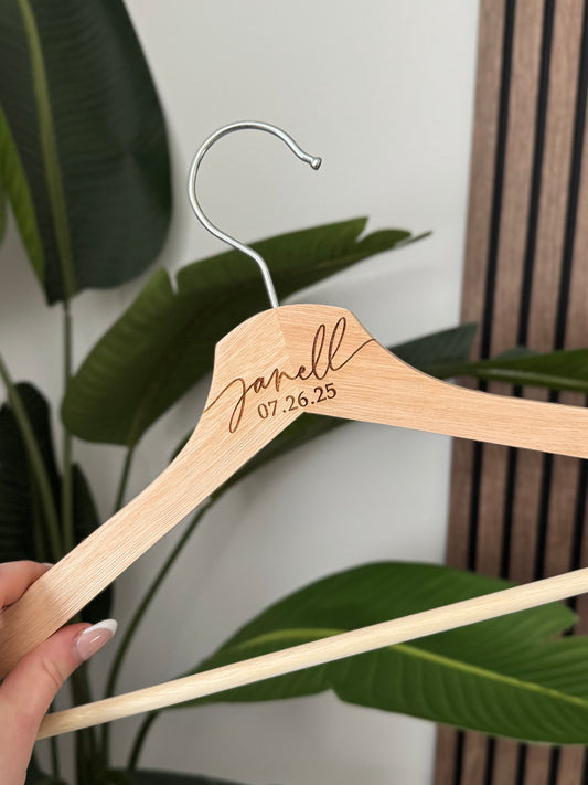 Engraved Wedding Hangers