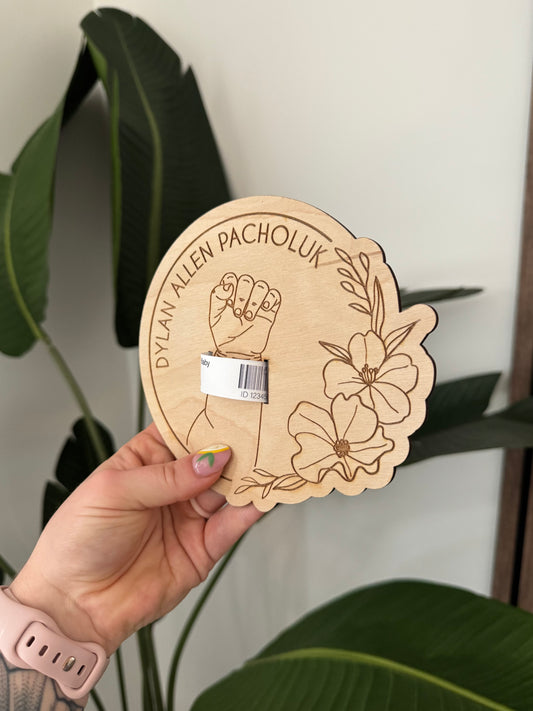 Newborn Hospital Wristband Keepsake