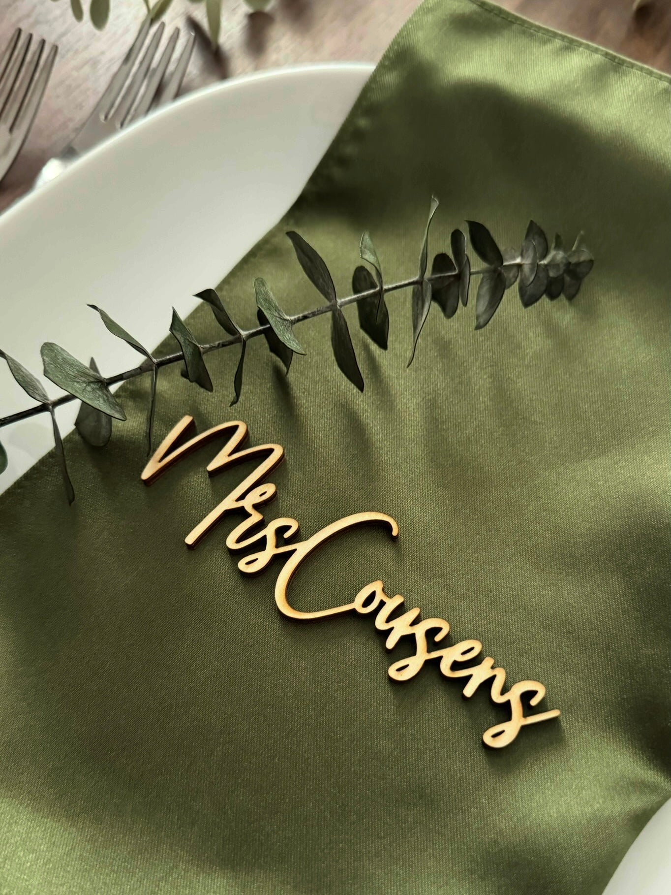 Wedding Name Place Cards