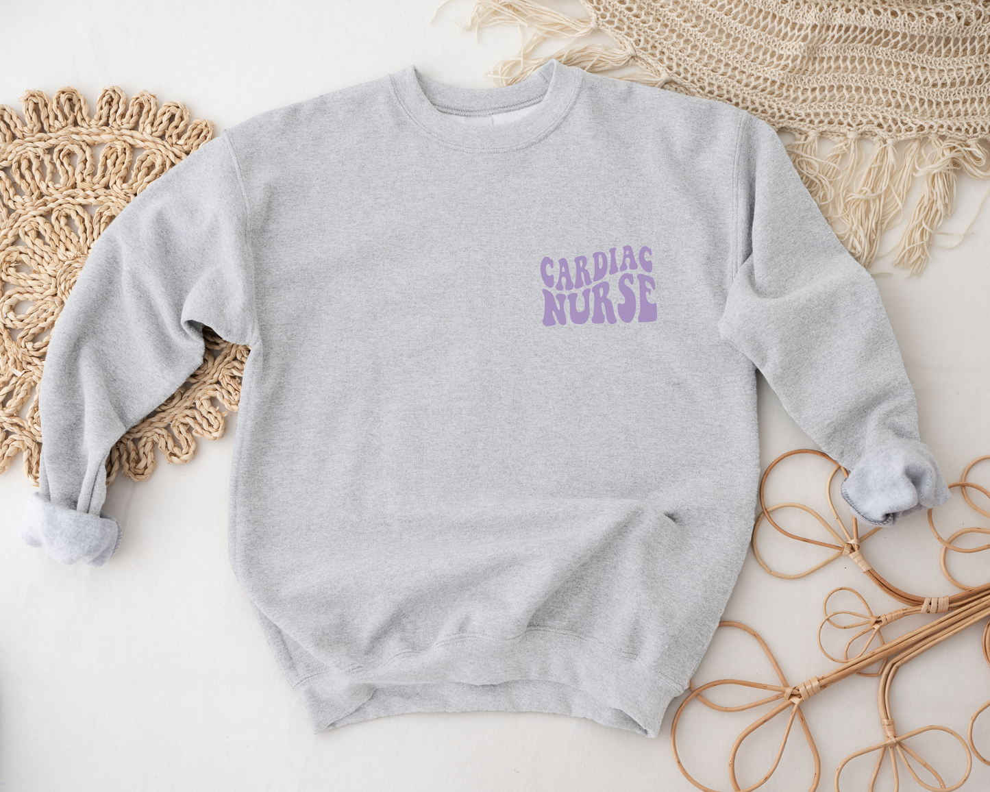 CUSTOM ORDER CARDIO CONNECT - Groovy Retro Cardiology Nurse