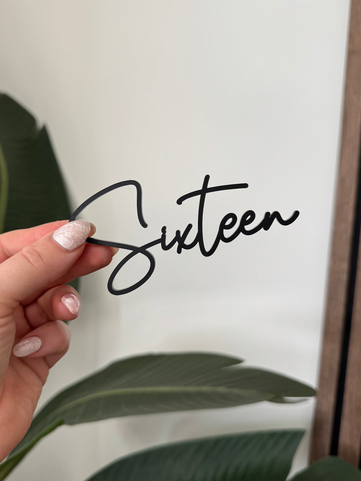 Wedding DIY Table Number