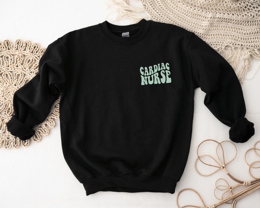 CUSTOM ORDER CARDIO CONNECT - Groovy Retro Cardiology Nurse