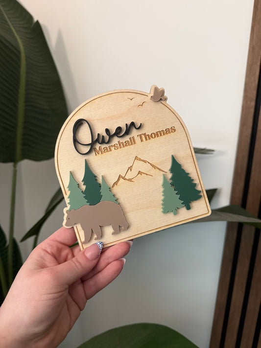 Name Announcement - Outdoors