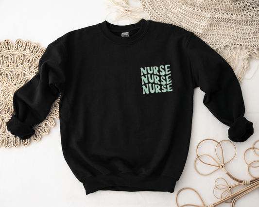 CUSTOM ORDER CARDIO CONNECT - Groovy Retro Cardiology Nurse