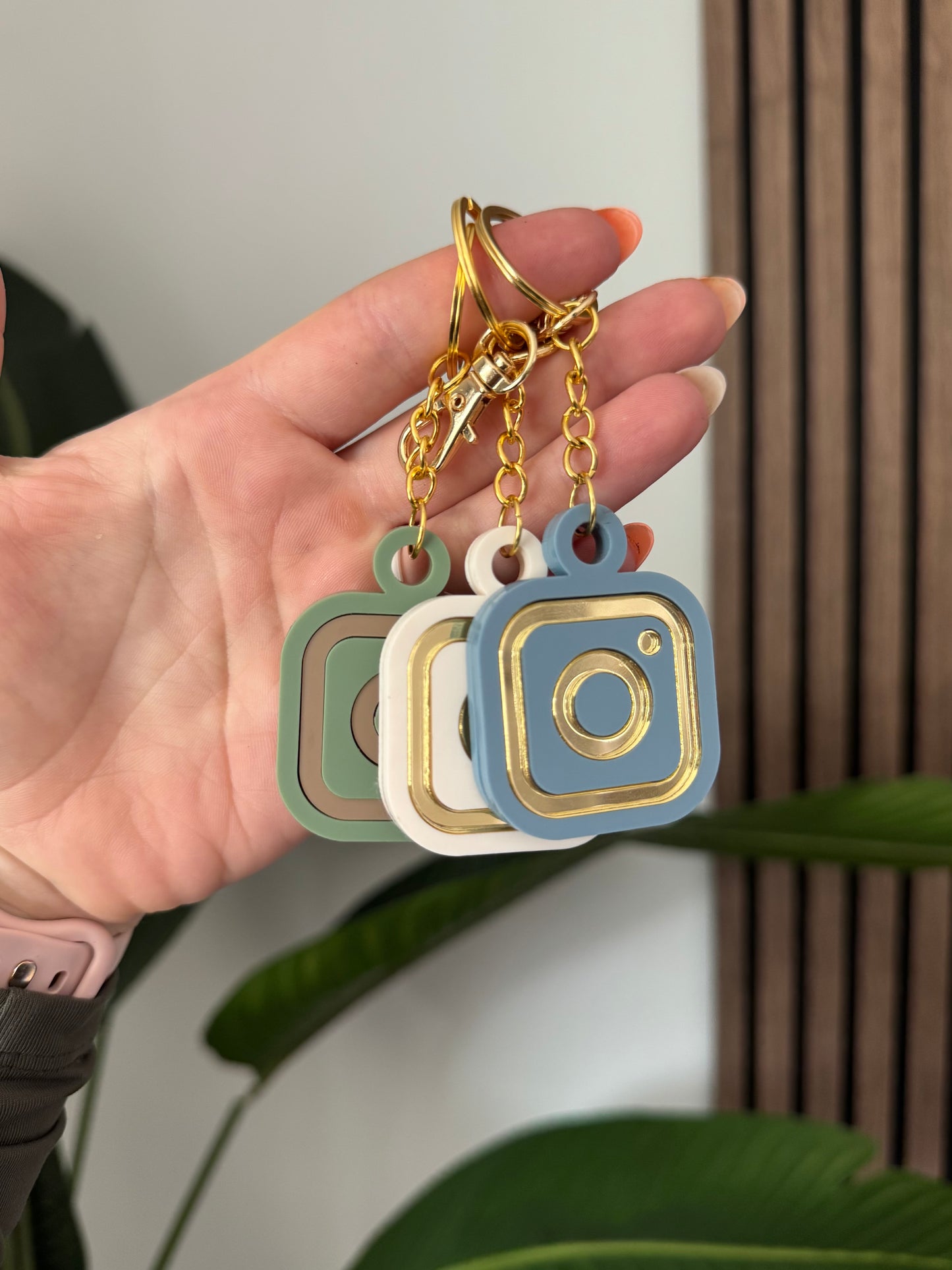 Instagram NFC Keychain