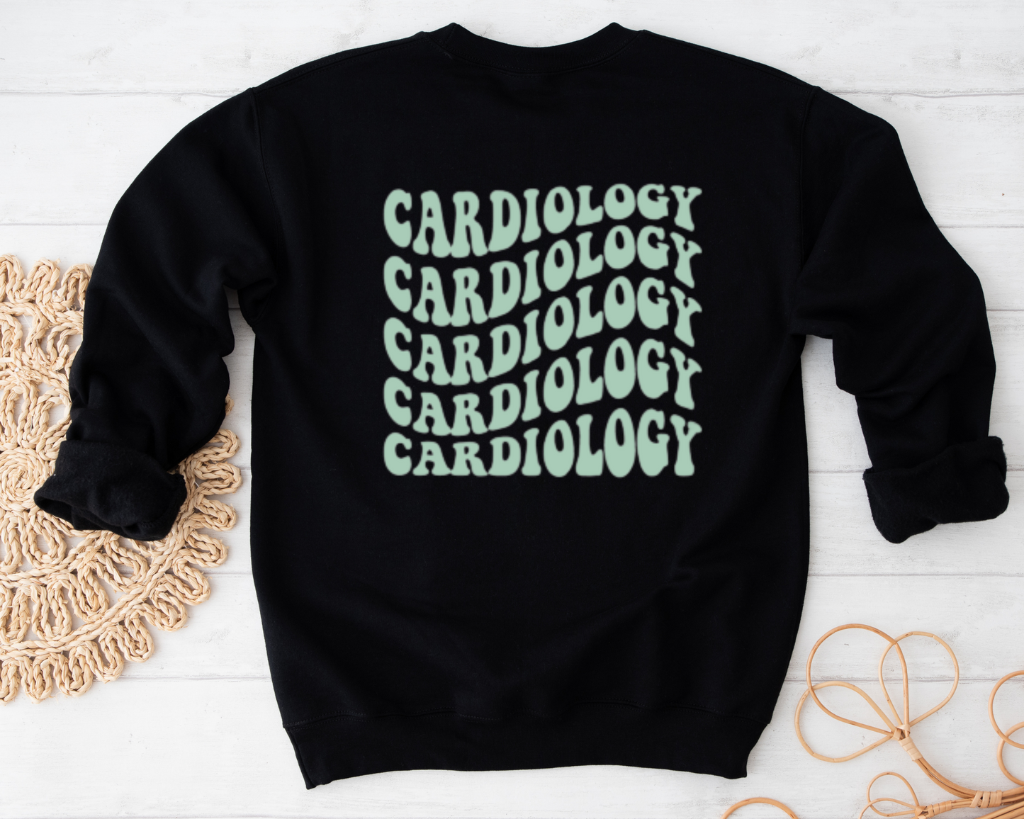 CUSTOM ORDER CARDIO CONNECT - Groovy Retro Cardiology Nurse