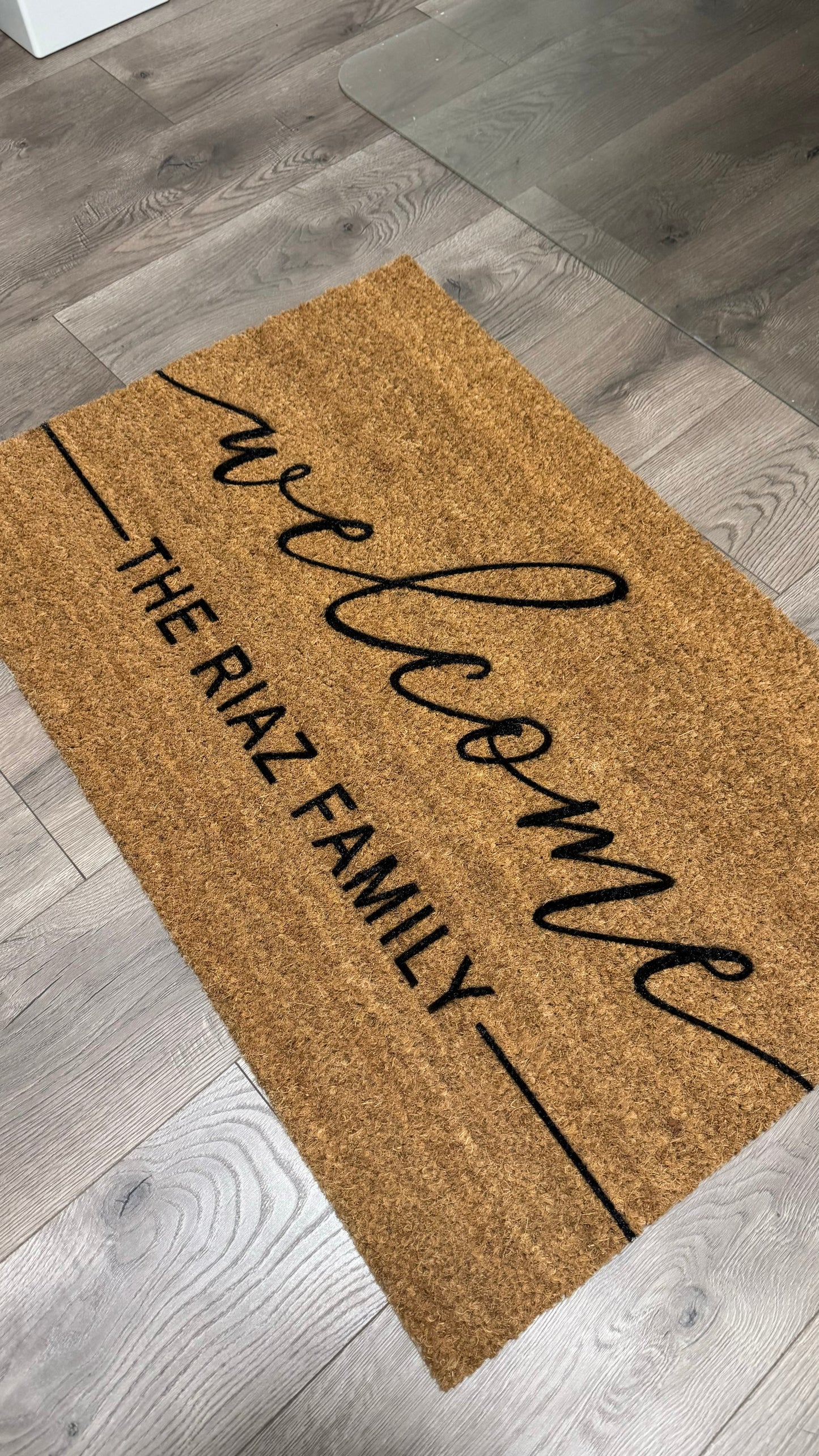 Doormat - Welcome Family