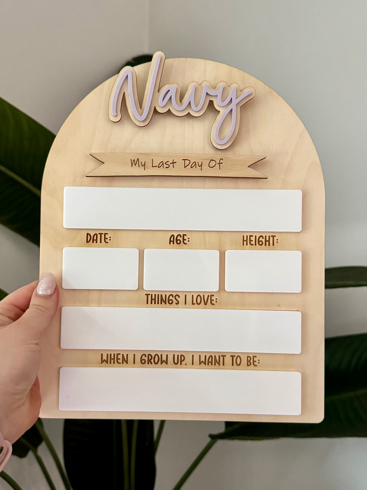 First Day / Last Day School Sign