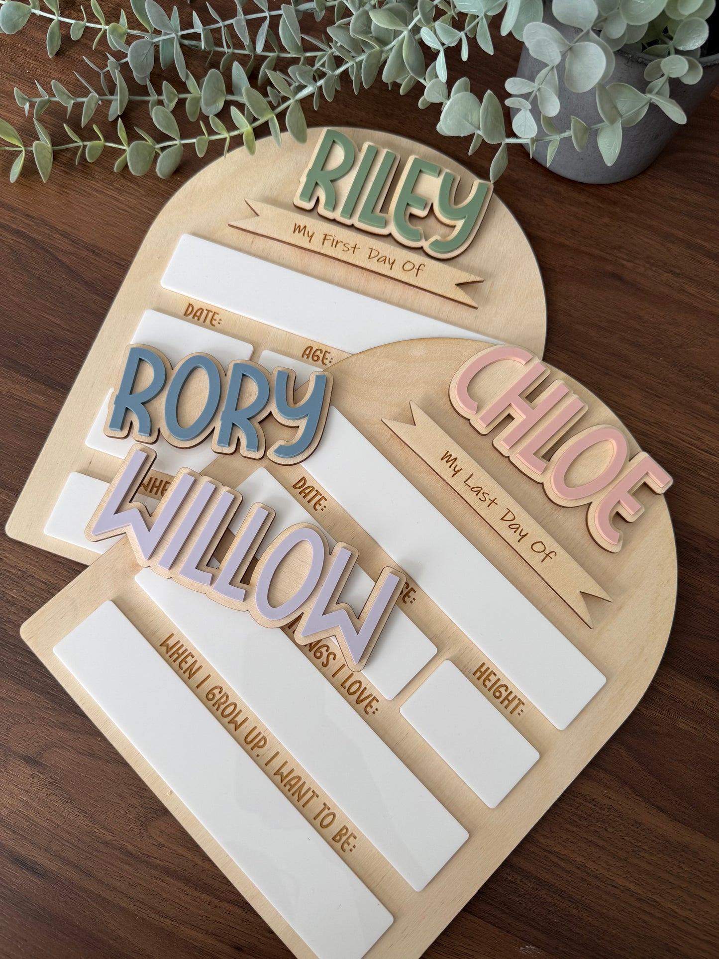 First Day / Last Day School Sign