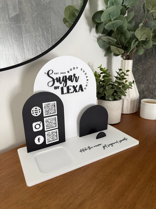 Acrylic Sign - Arch Triple layer