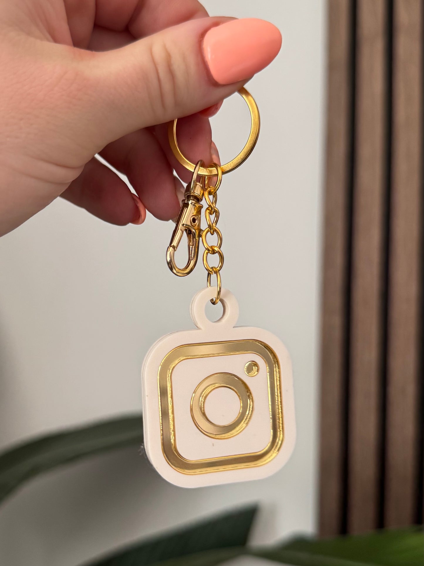Instagram NFC Keychain