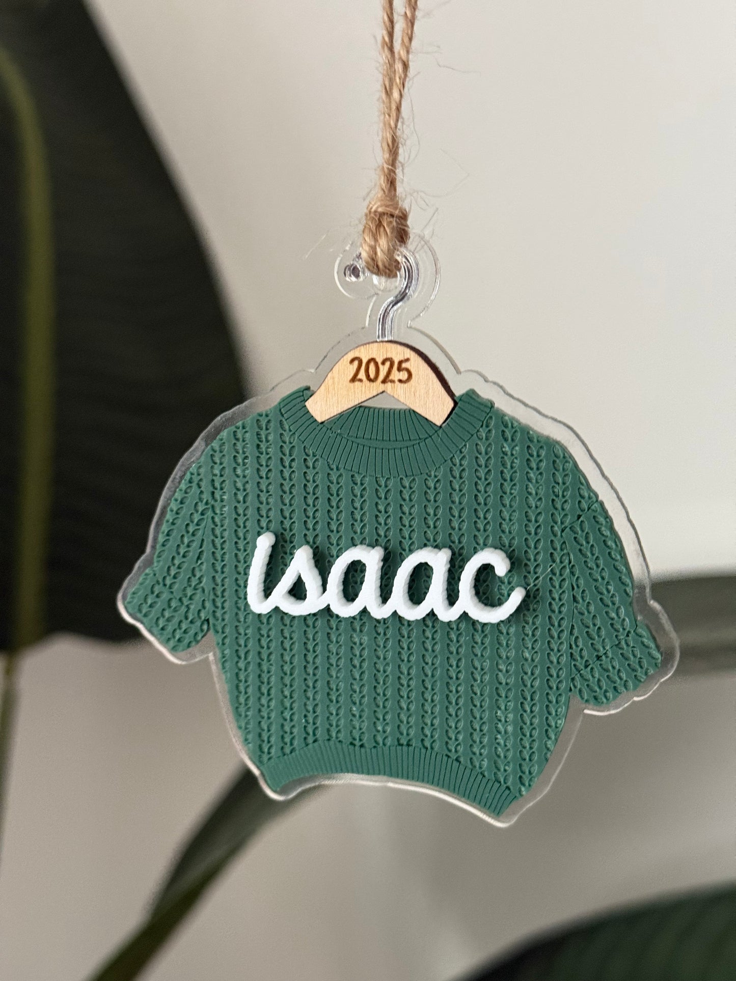 Chunky Knit Sweater Ornament