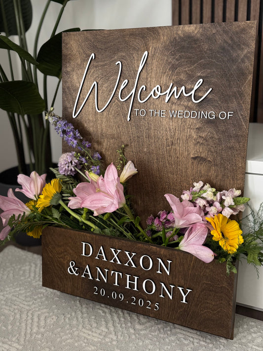Flower Box Sign