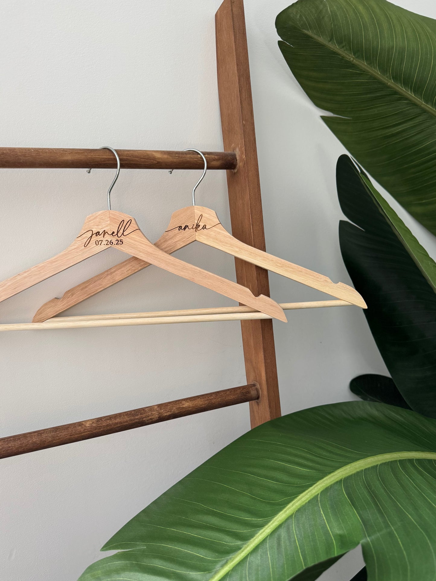 Engraved Wedding Hangers