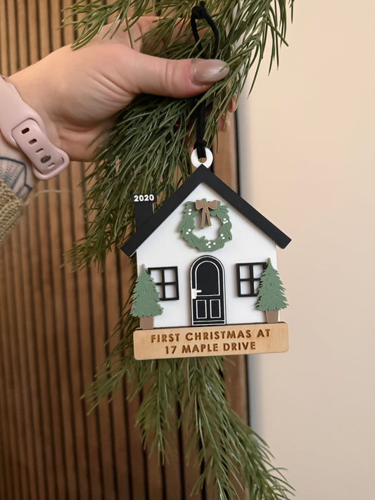 First Christmas Home Ornament