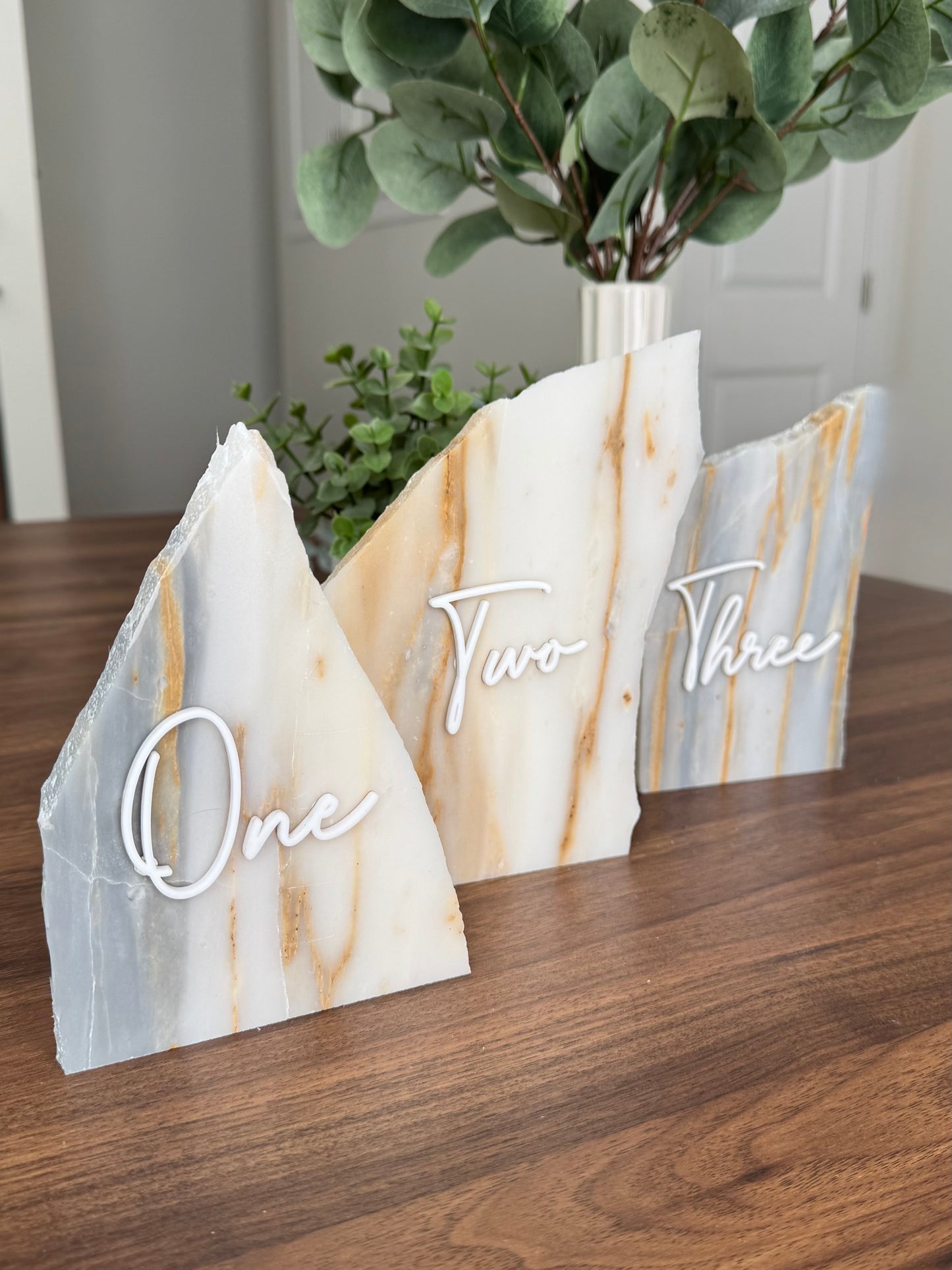 Wedding DIY Table Number