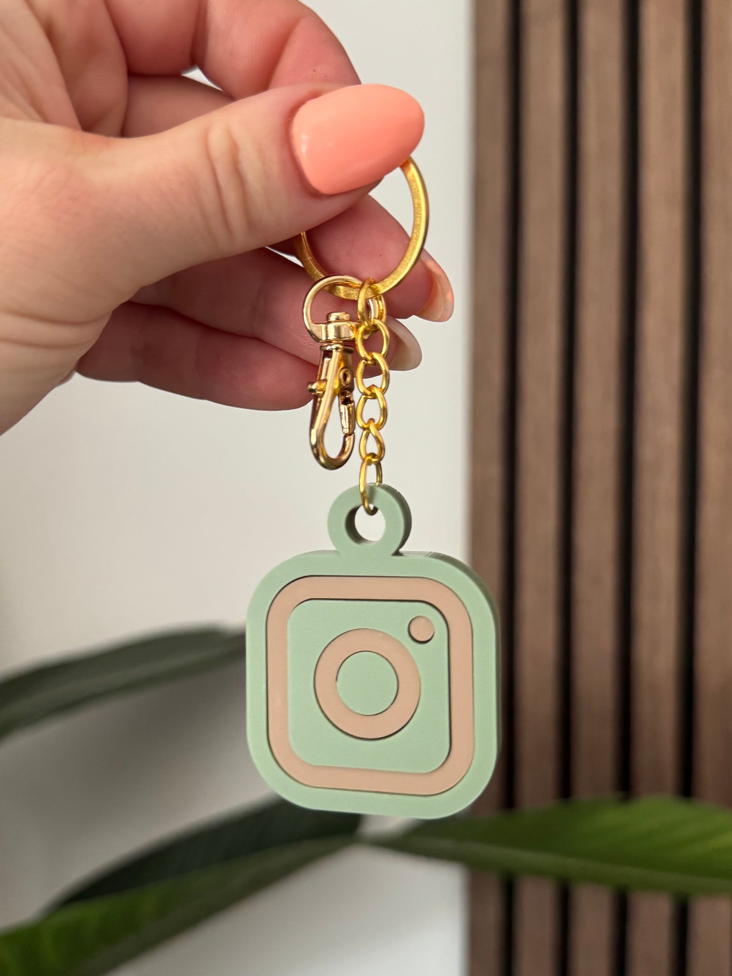 Instagram NFC Keychain