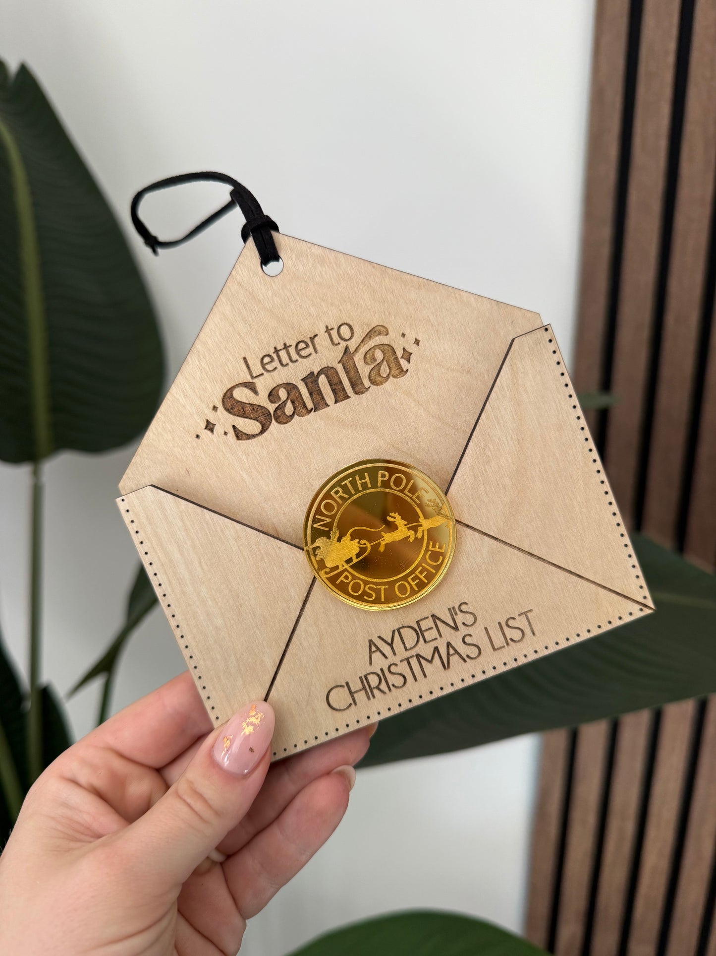 Letter to Santa Ornament