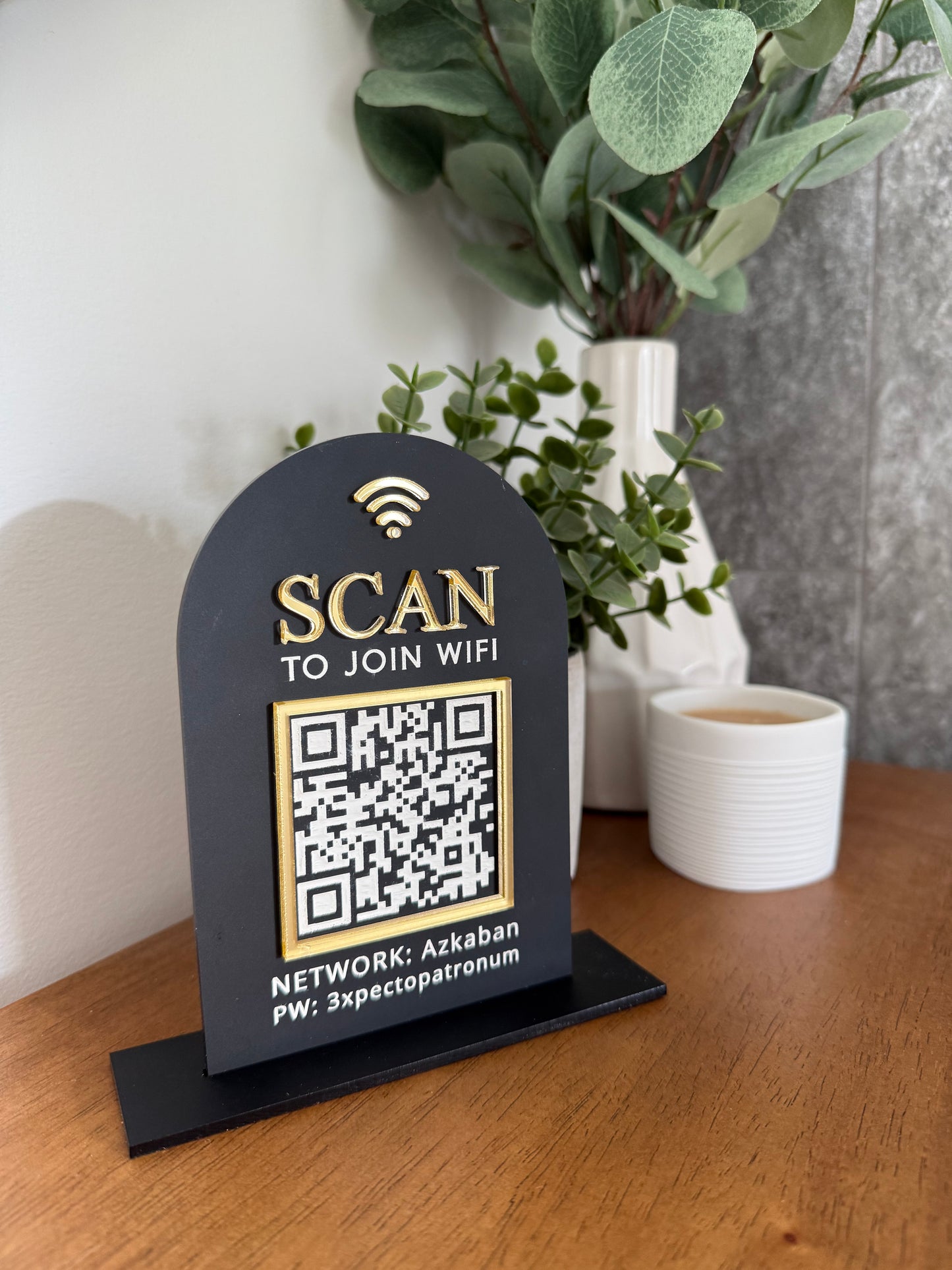 Acrylic Sign - QR Code