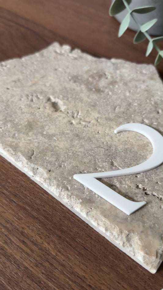 Wedding DIY Table Number