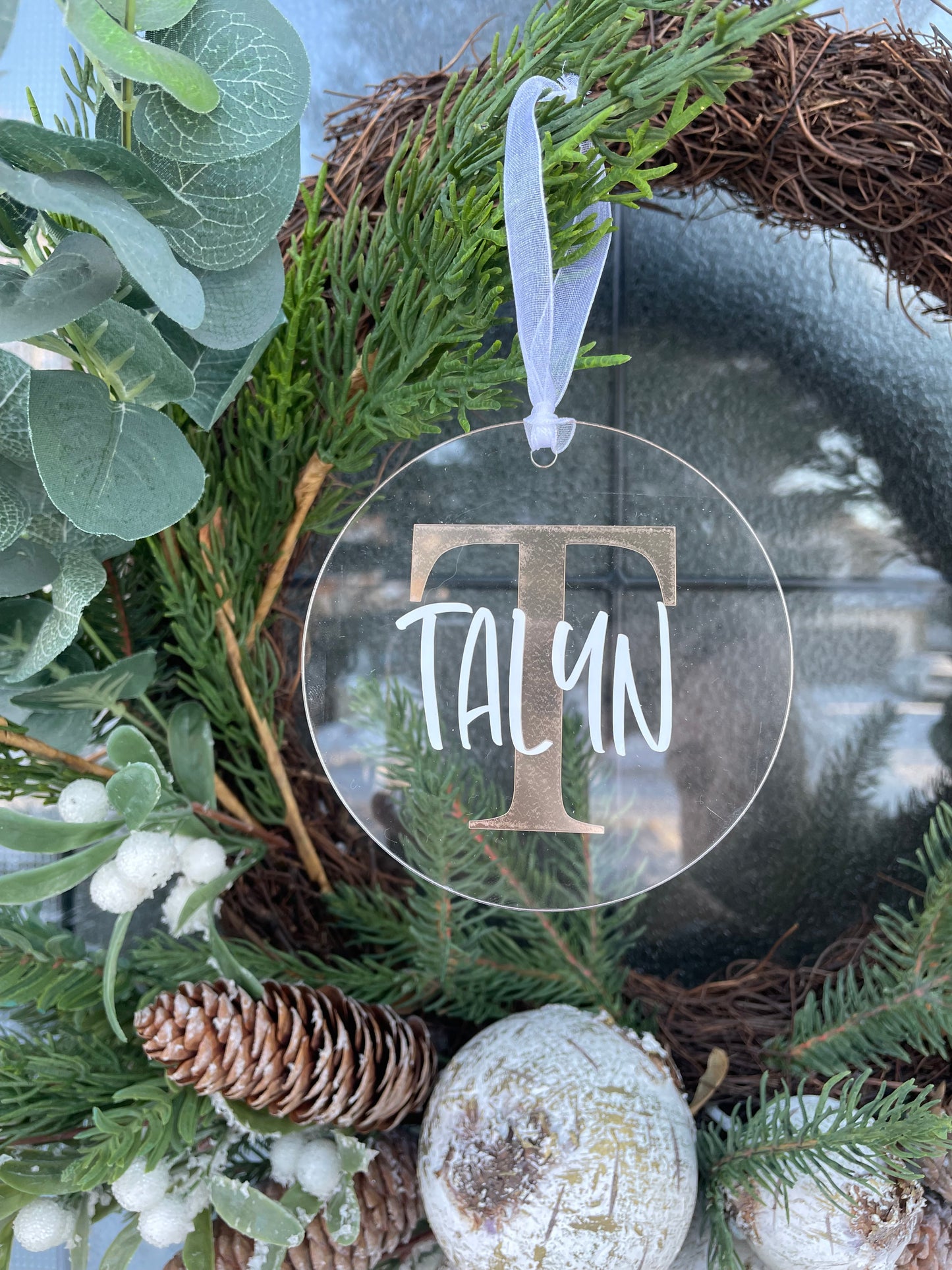 Ornament - Monogram Name