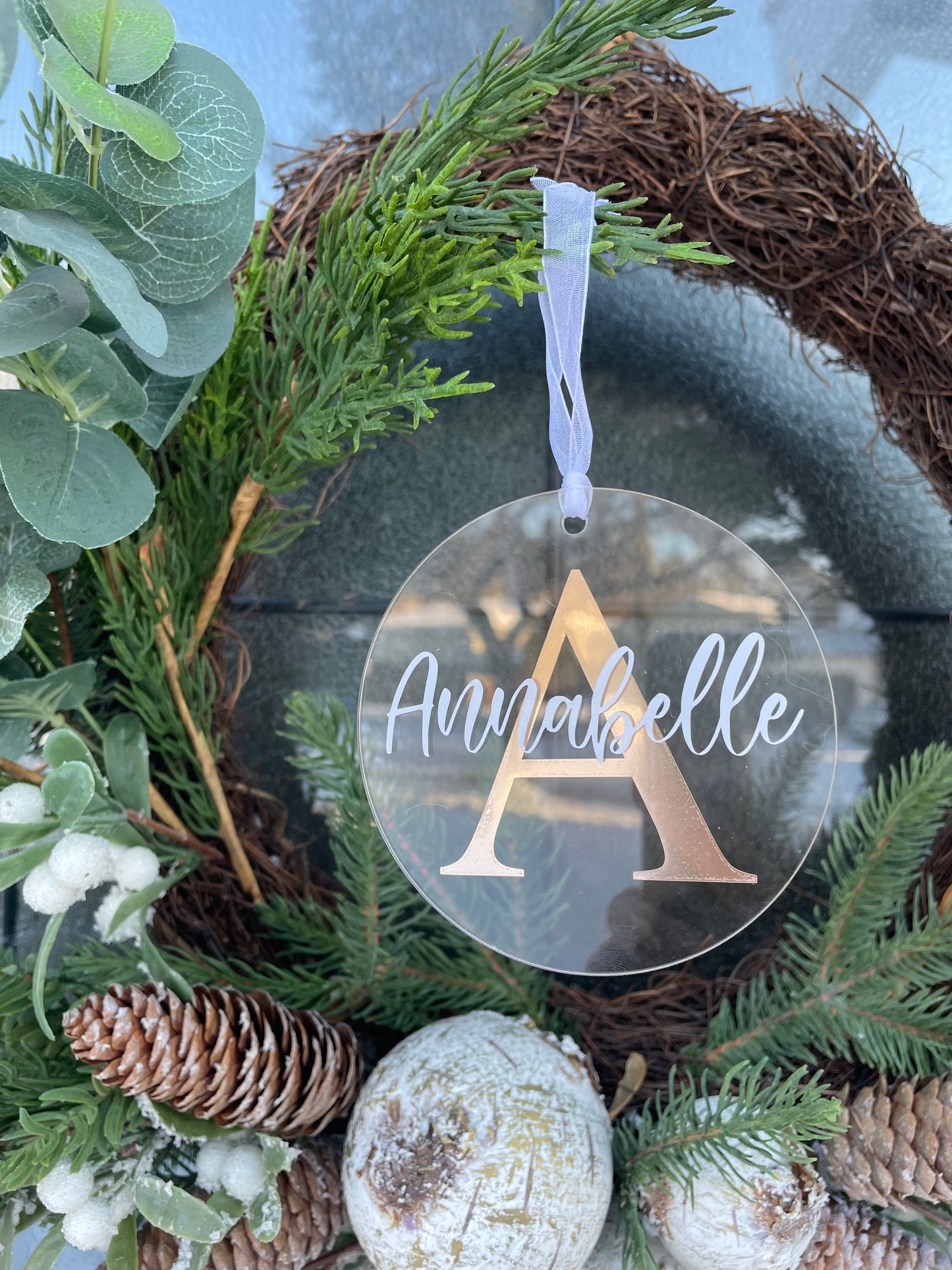 Ornament - Monogram Name