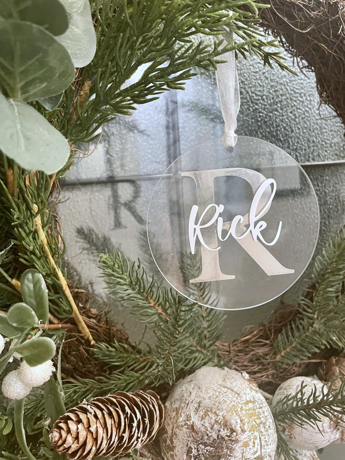 Ornament - Monogram Name