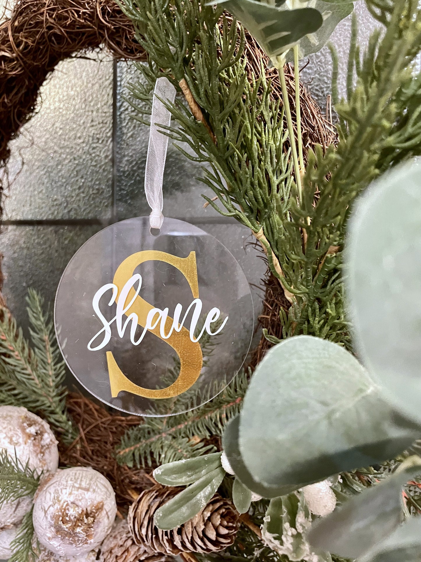 Ornament - Monogram Name