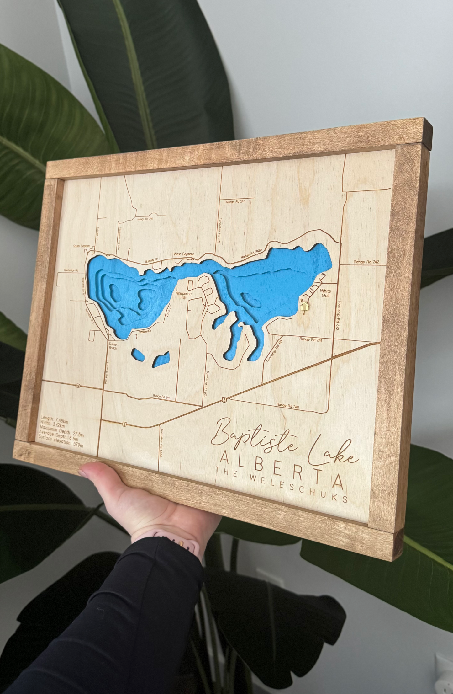 3D Custom Lake Map