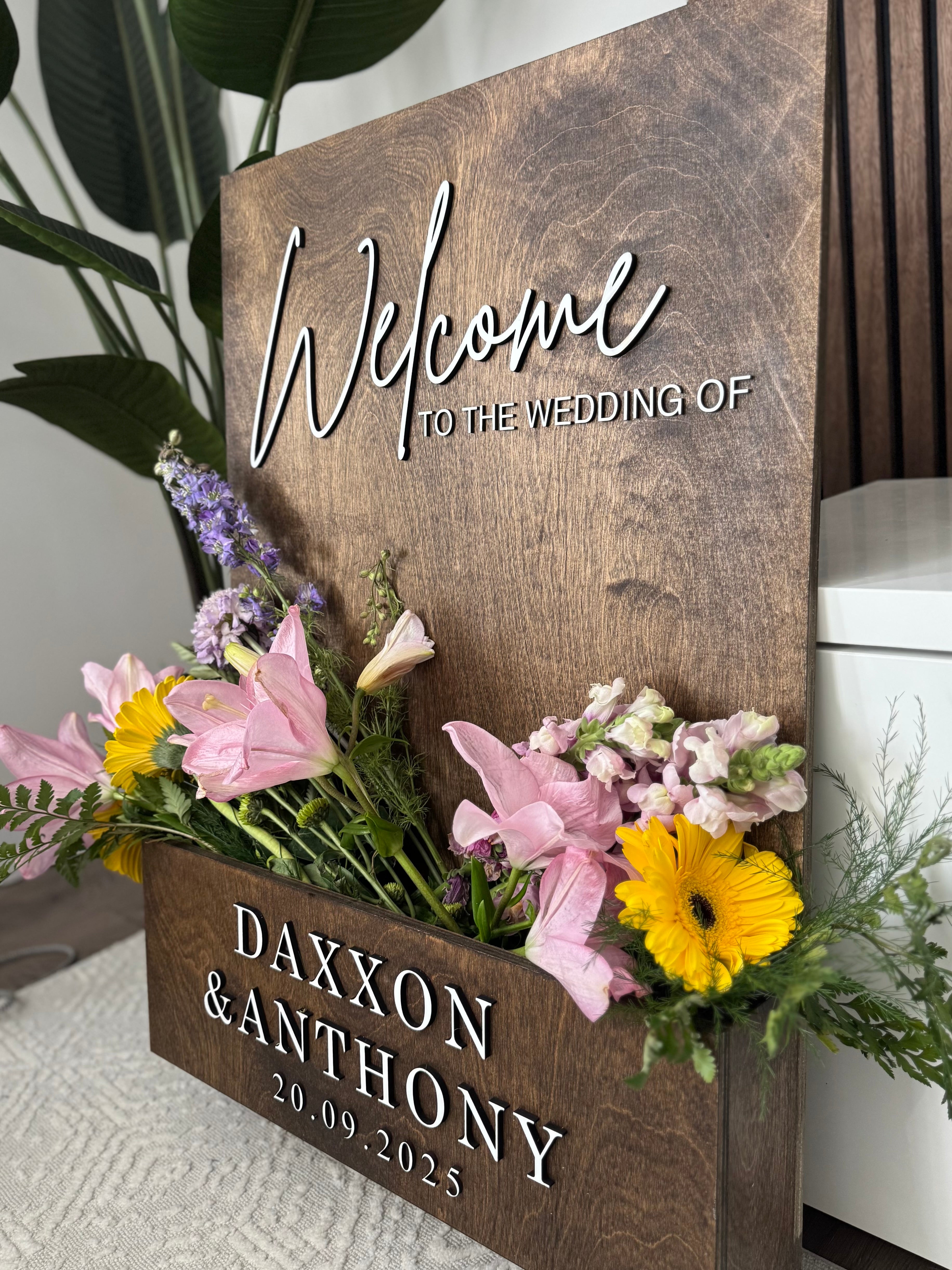 Flower Box Sign – Micaela Design Co.