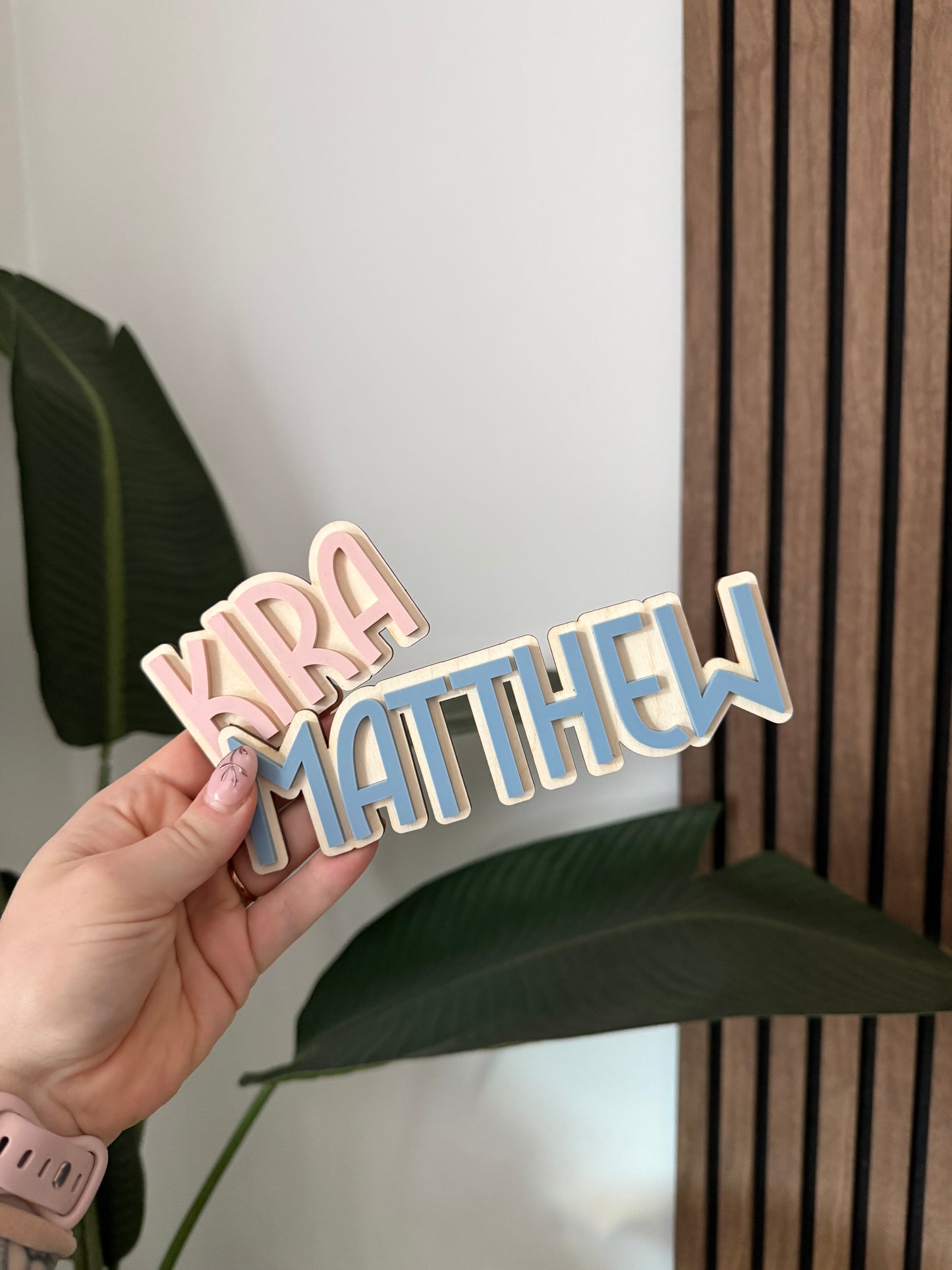 Additional name plaques - for First Day / Last Day School Sign