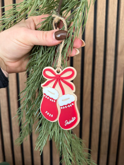 Baby Bootie Ornament