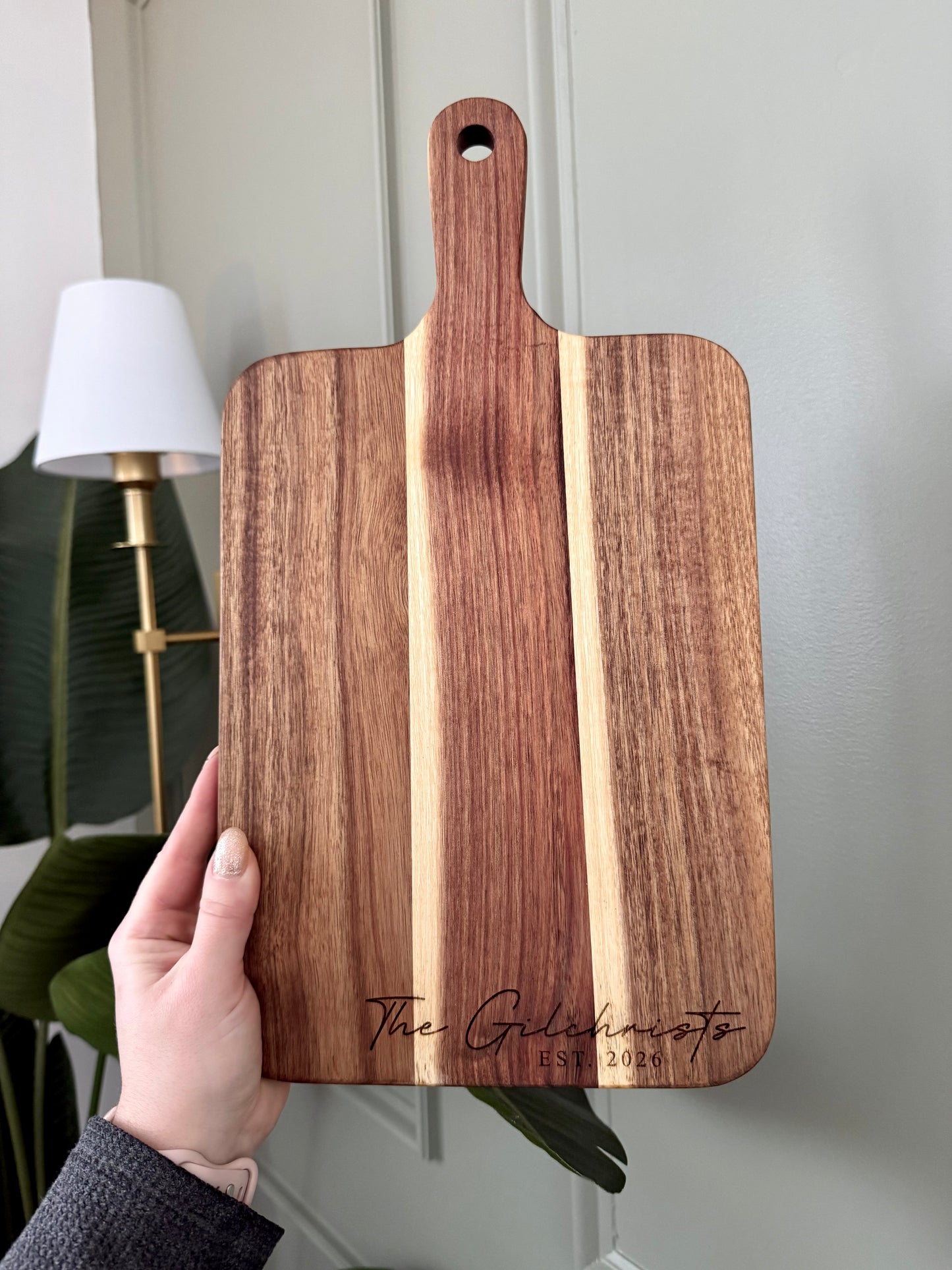 Rectangle Acacia Serving Board - Custom