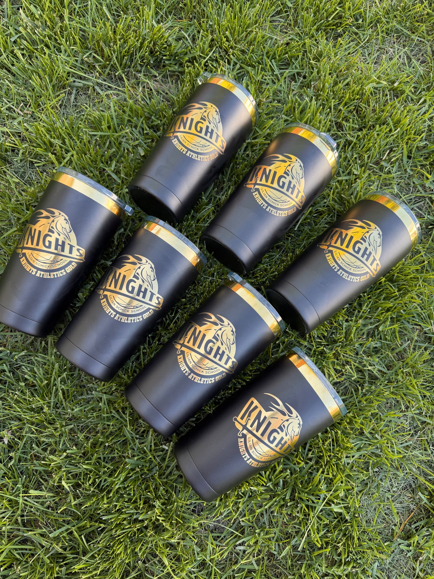 20 oz Engraved Tumbler - Gold Plated