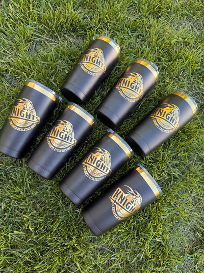 20 oz Engraved Tumbler - Gold Plated