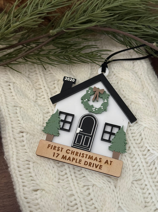 First Christmas Home Ornament