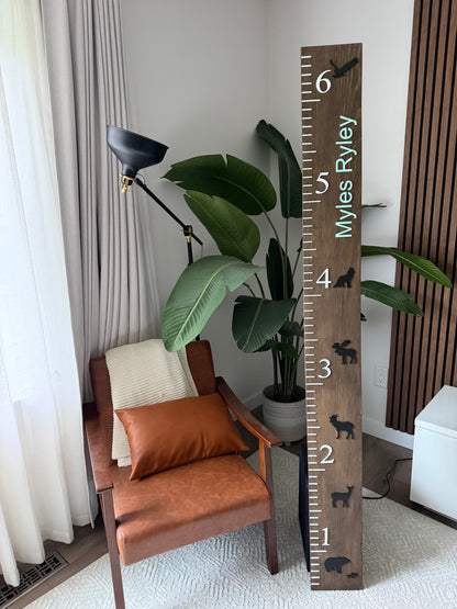 Wooden Growth Ruler - Custom