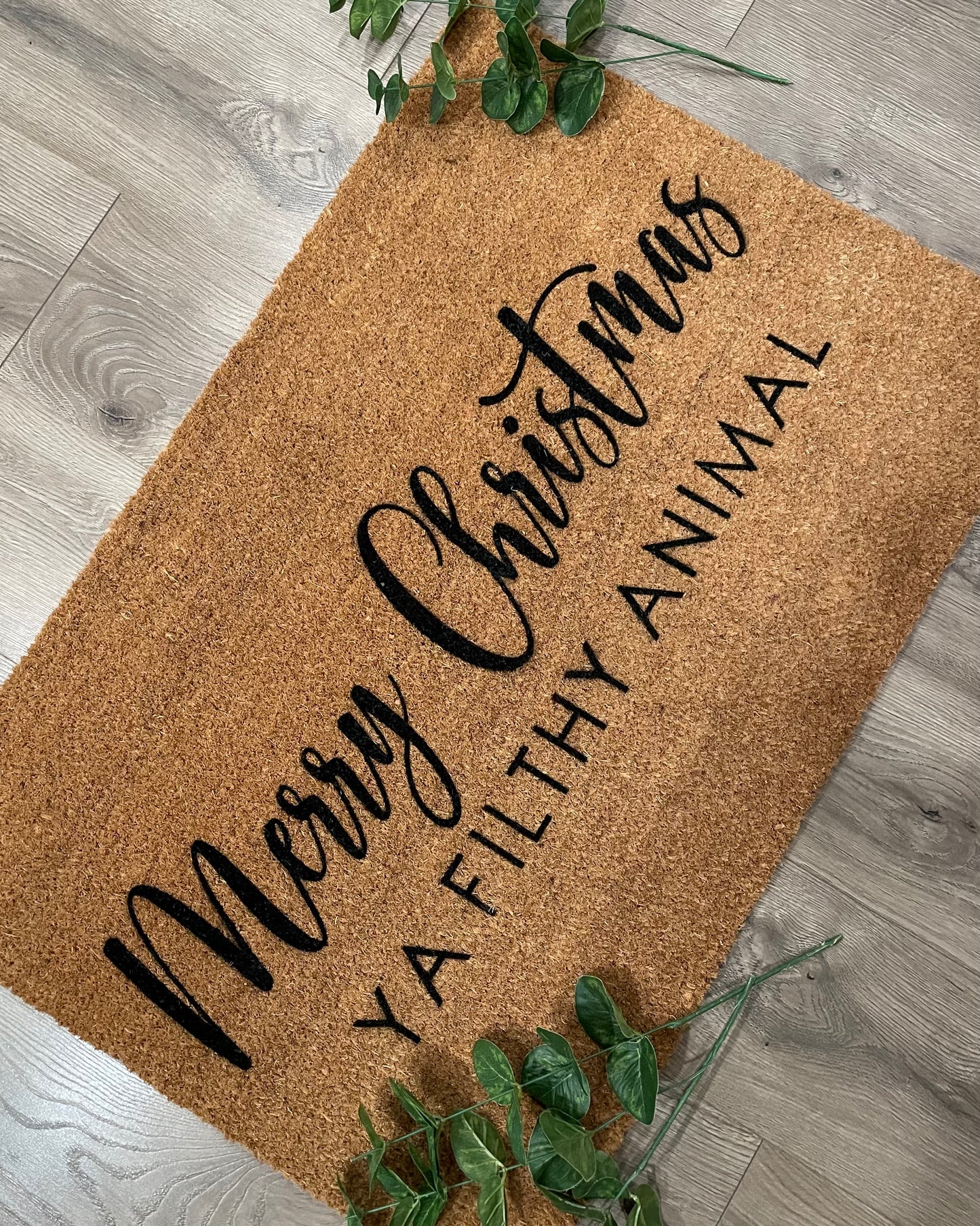 Doormat - Merry Christmas Ya Filthy Animal