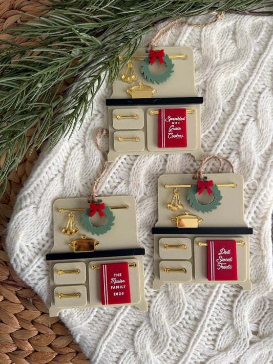 Vintage Stove Ornament