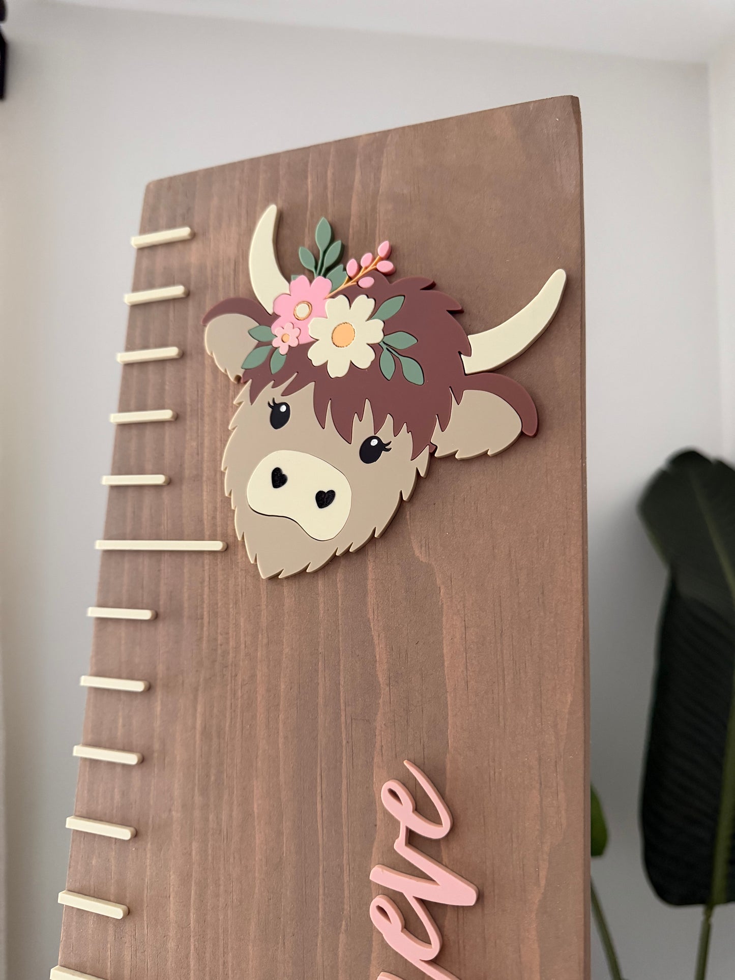 Wooden Growth Ruler - Custom