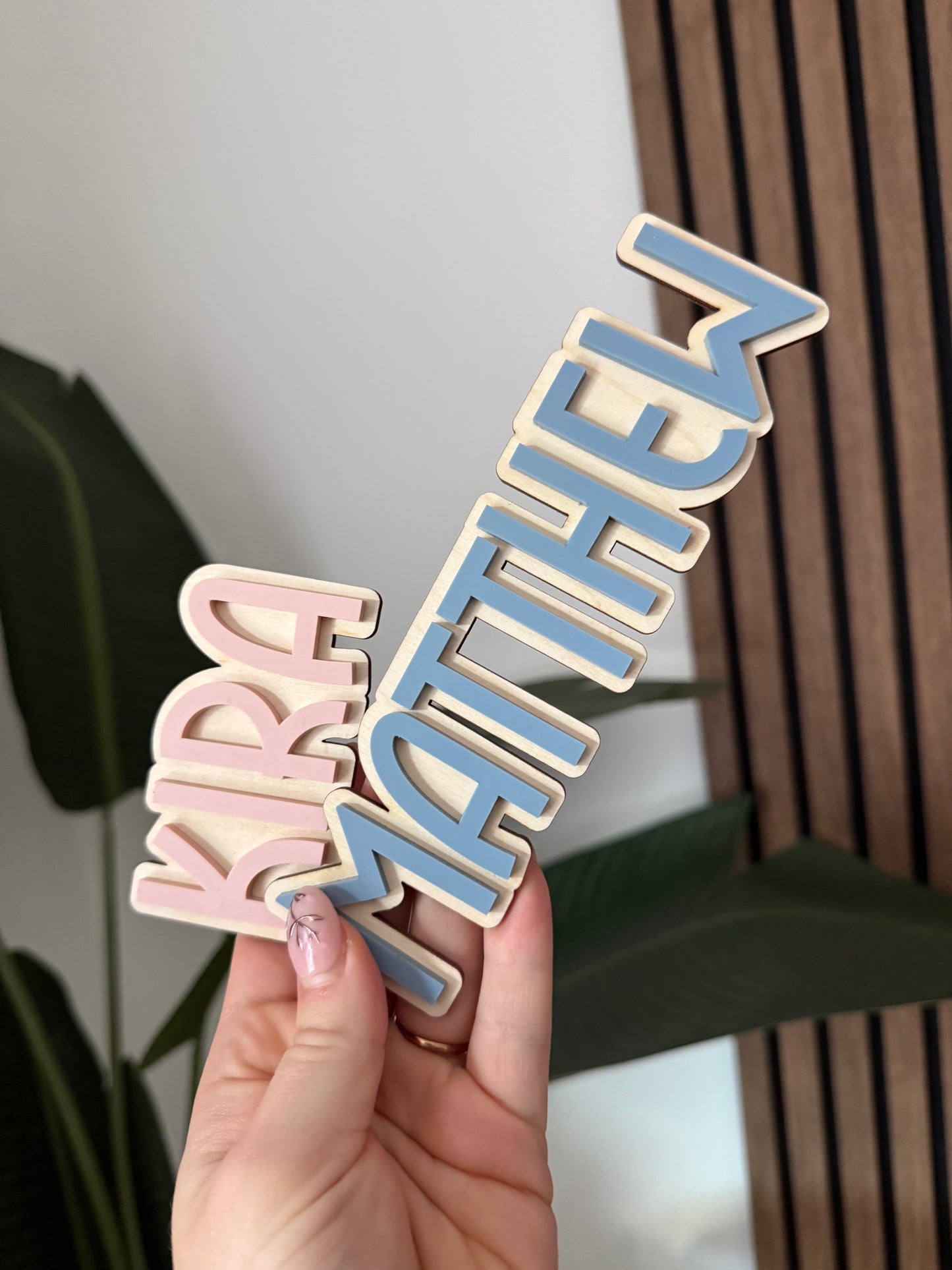 Additional name plaques - for First Day / Last Day School Sign