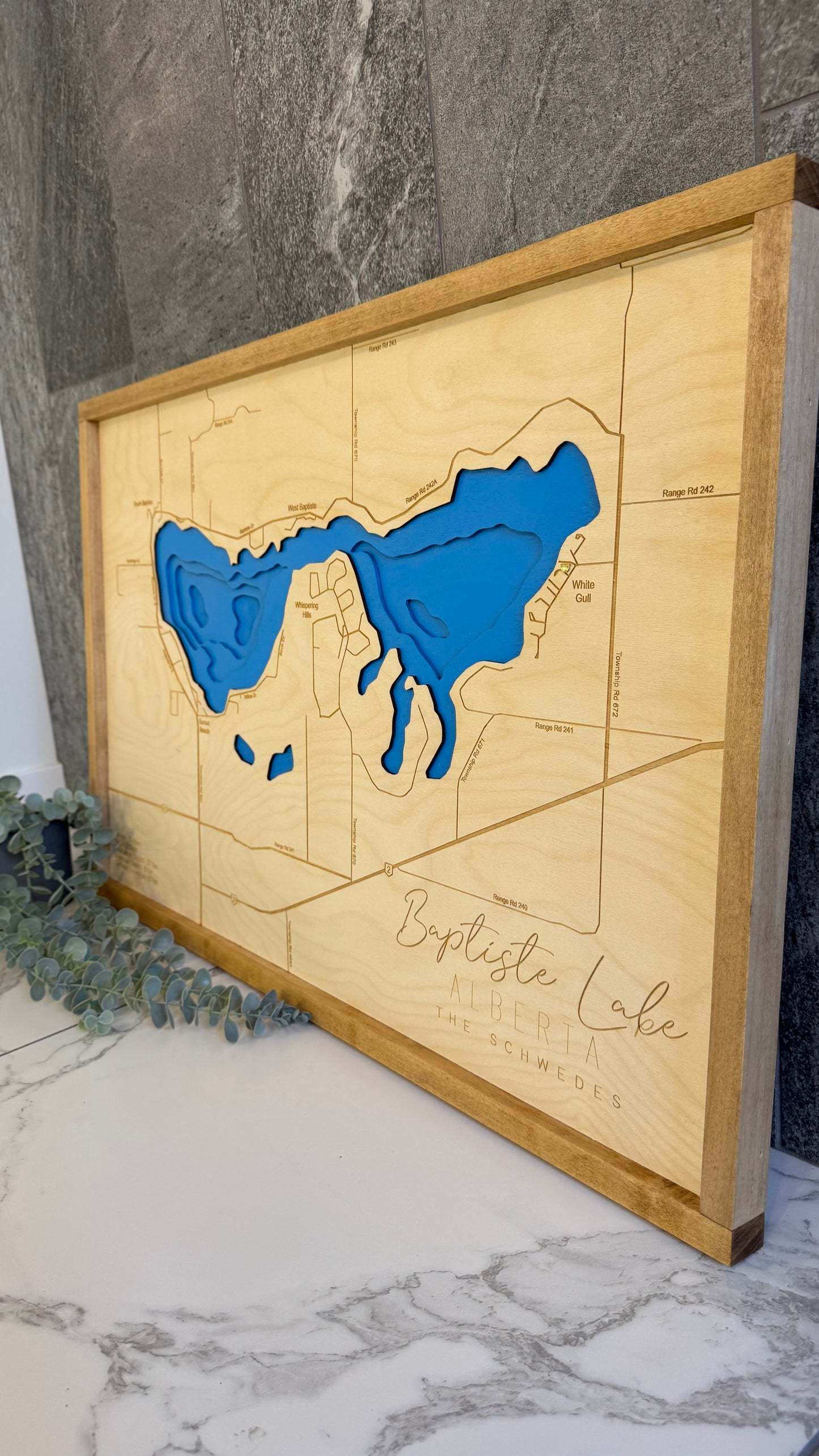 3D Custom Lake Map