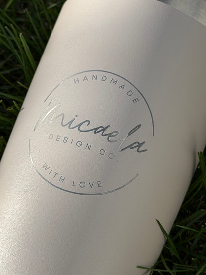 20 oz Engraved Tumbler - Chrome