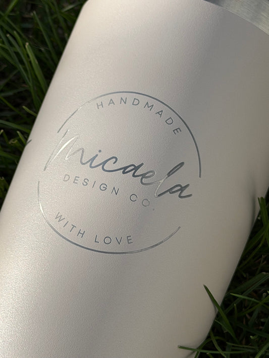 20 oz Engraved Tumbler - Chrome