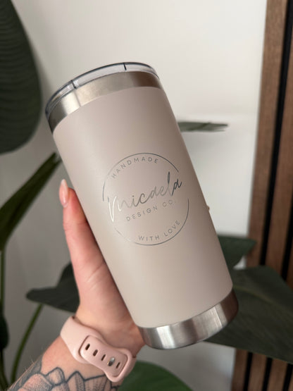 20 oz Engraved Tumbler - Chrome