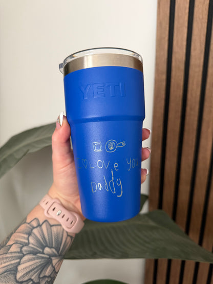 Bring your own tumbler - Engraving