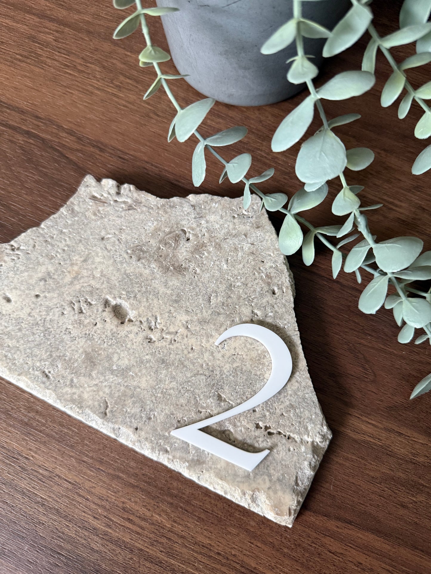 Wedding DIY Table Number