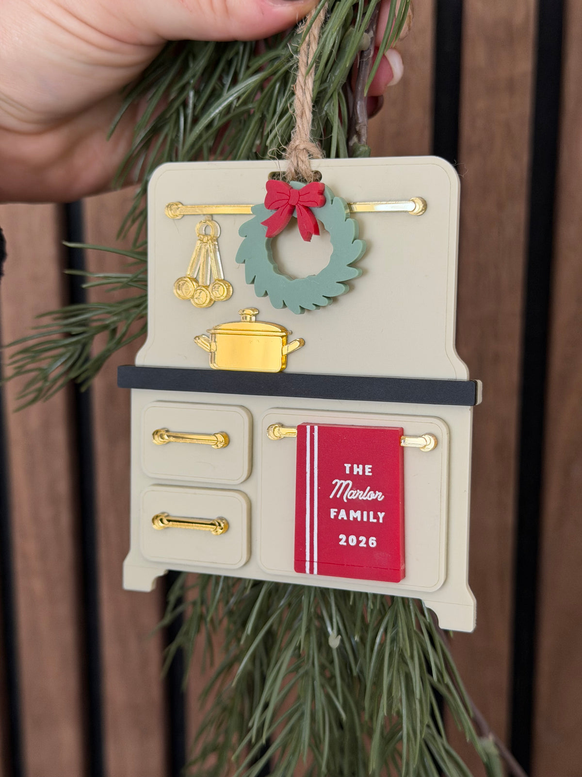 Vintage Stove Ornament