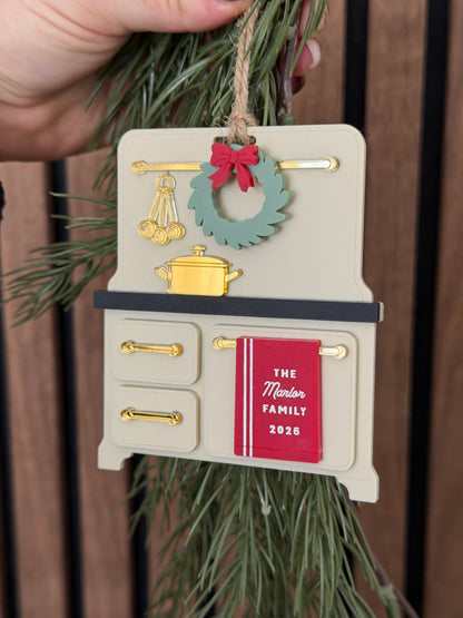 Vintage Stove Ornament