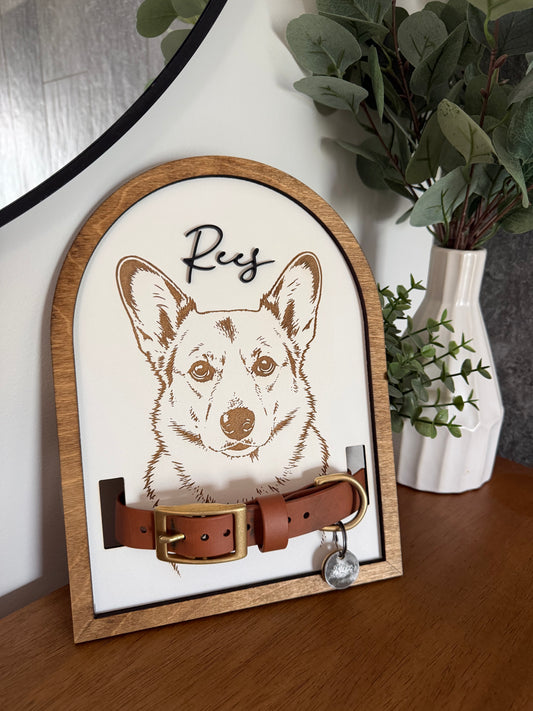 Pet Collar Memorial Sign Arch